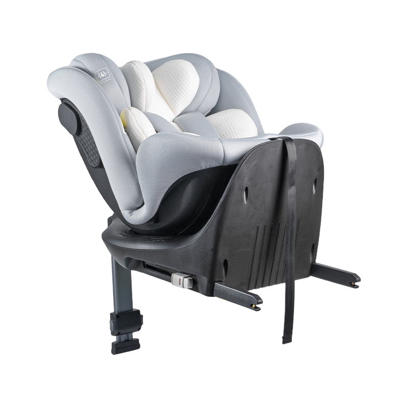 ISOFIX + پایه پشتیبانی 360 چرخش صندلی ماشین کودک رو به عقب 40-150 سانتی متر ISOFIX + پایه پشتیبانی 360 چرخش صندلی ماشین کودک رو به عقب 40-150 سانتی متر